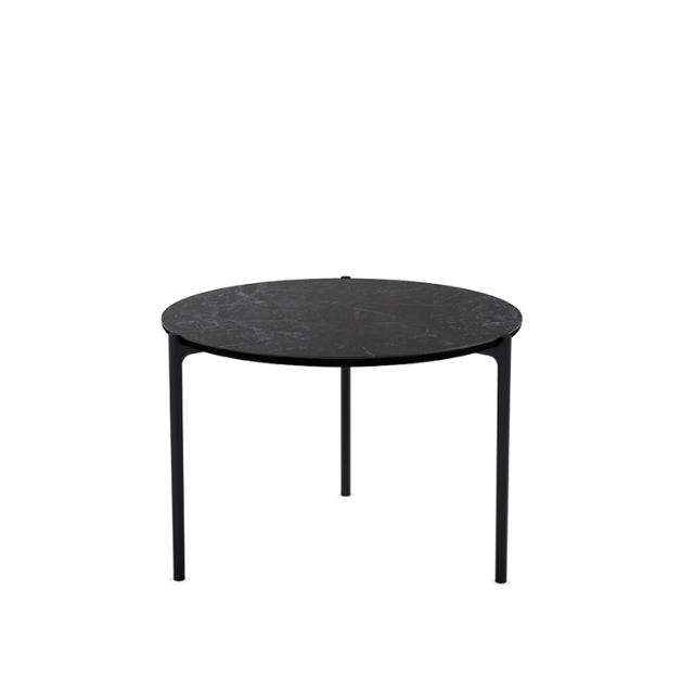 Table basse Savoye - Ø60 cm - 42 cm - Ceramic black