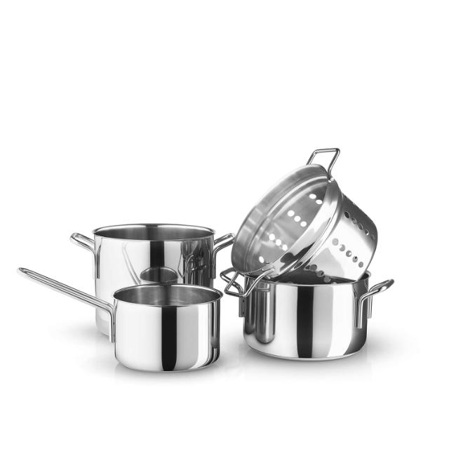 Stainless steel cookware set - 4 pcs.
